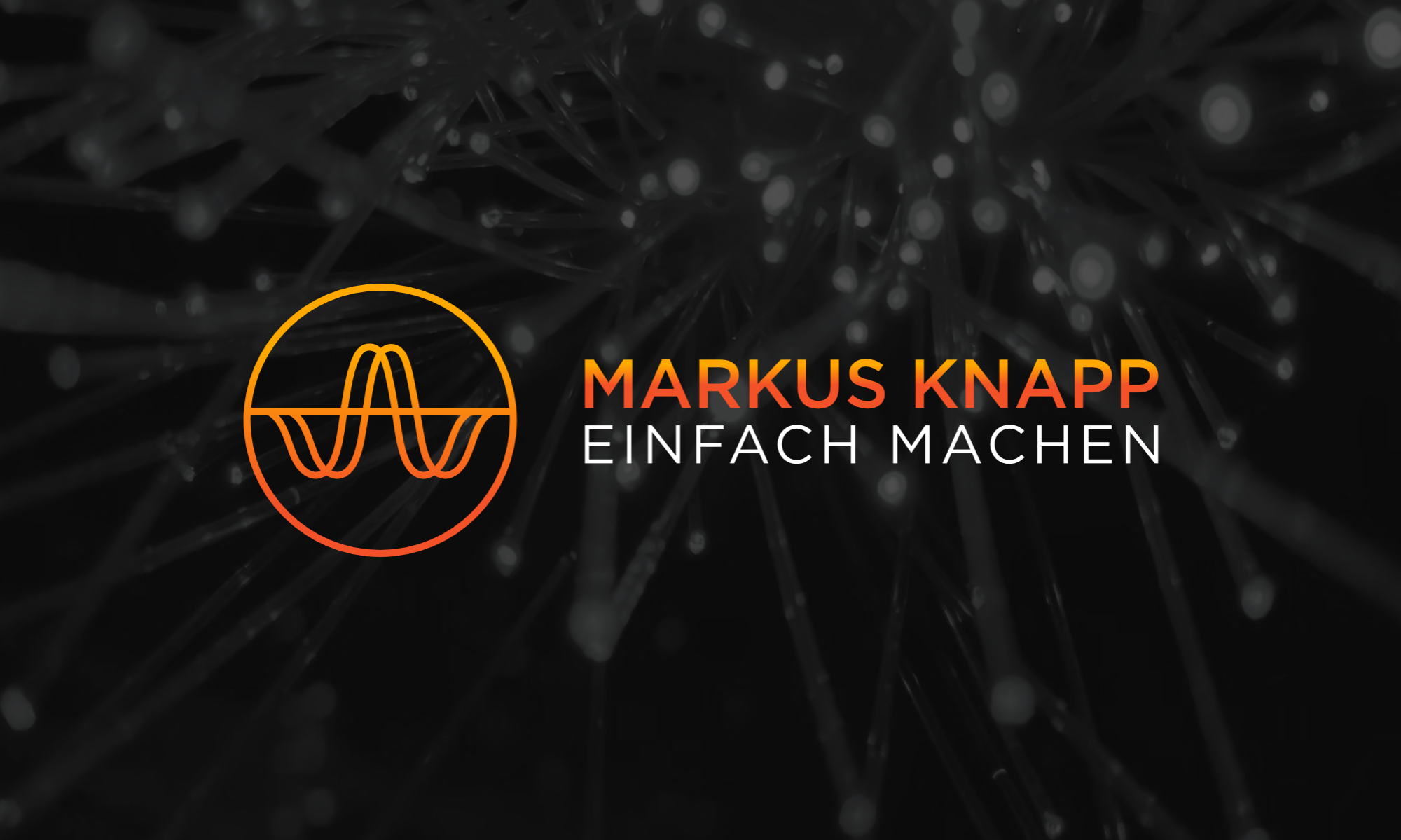 Markus Knapp - Einfach machen